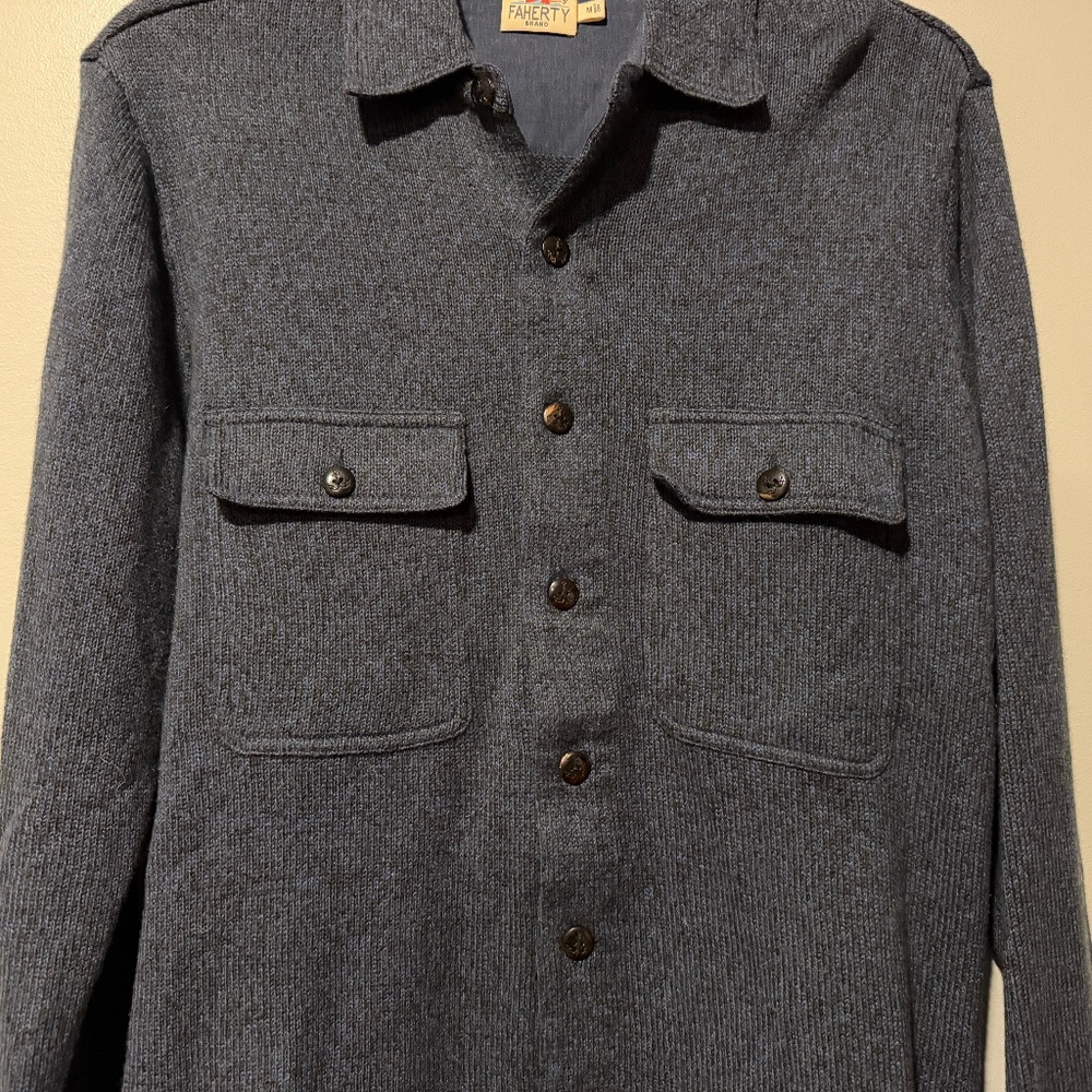 Faherty Sweater CPO - Picture 3 of 5